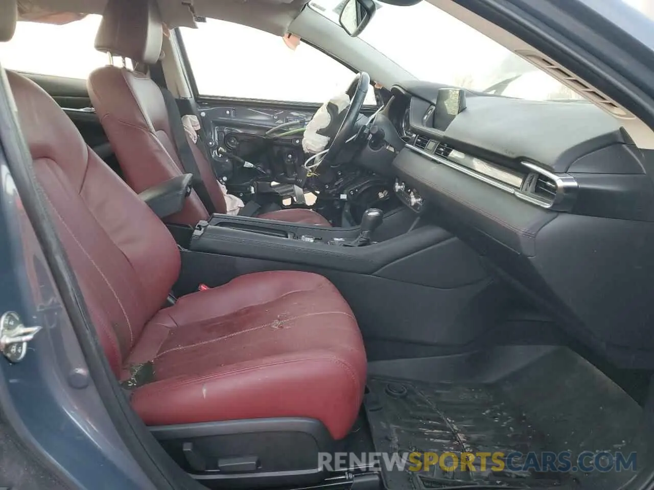 7 fotografías del automóvil dañado JM1GL1WY6M1608632 MAZDA 6 2021