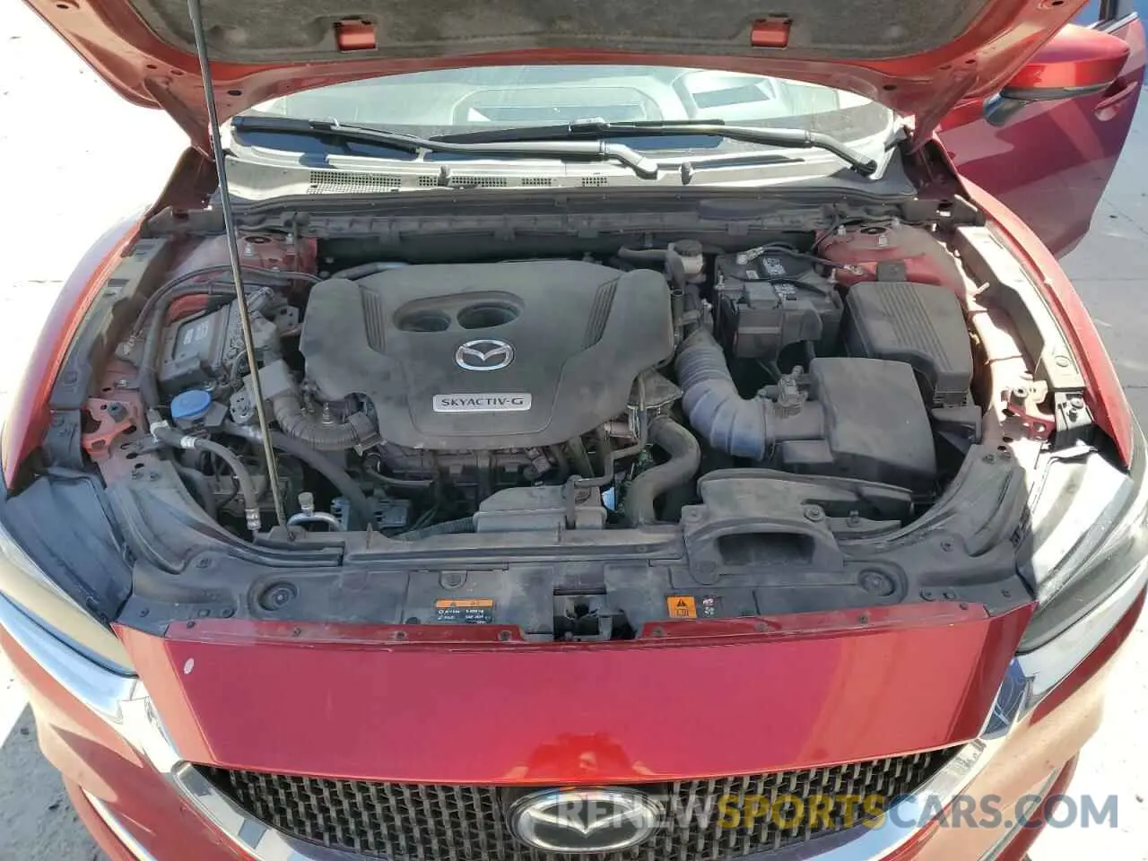 11 fotografías del automóvil dañado JM1GL1WY8M1605828 MAZDA 6 2021