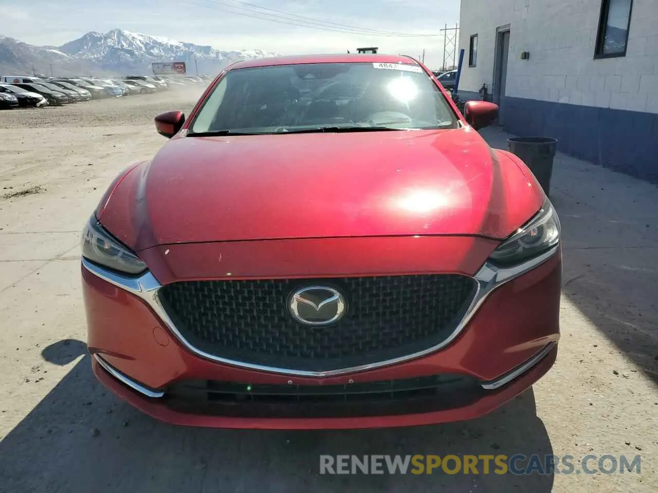 5 fotografías del automóvil dañado JM1GL1WY8M1605828 MAZDA 6 2021