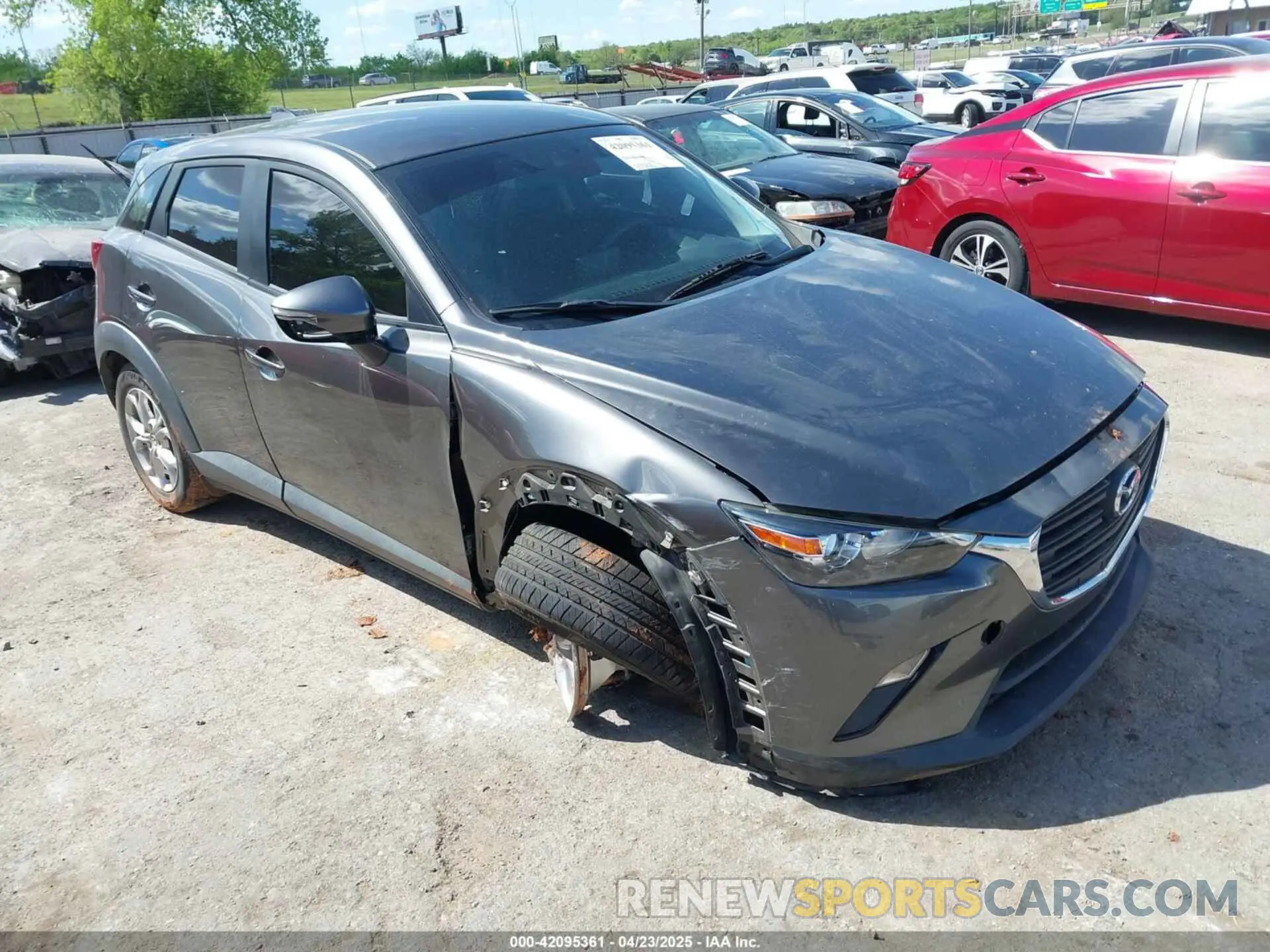 1 fotografías del automóvil dañado JM1DKDB72K1450341 MAZDA CX-3 2019
