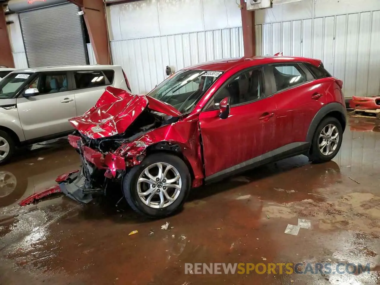 1 fotografías del automóvil dañado JM1DKDB75K1453864 MAZDA CX-3 2019