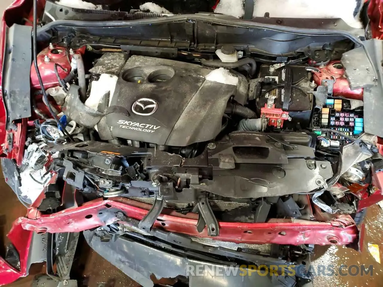 11 fotografías del automóvil dañado JM1DKDB75K1453864 MAZDA CX-3 2019