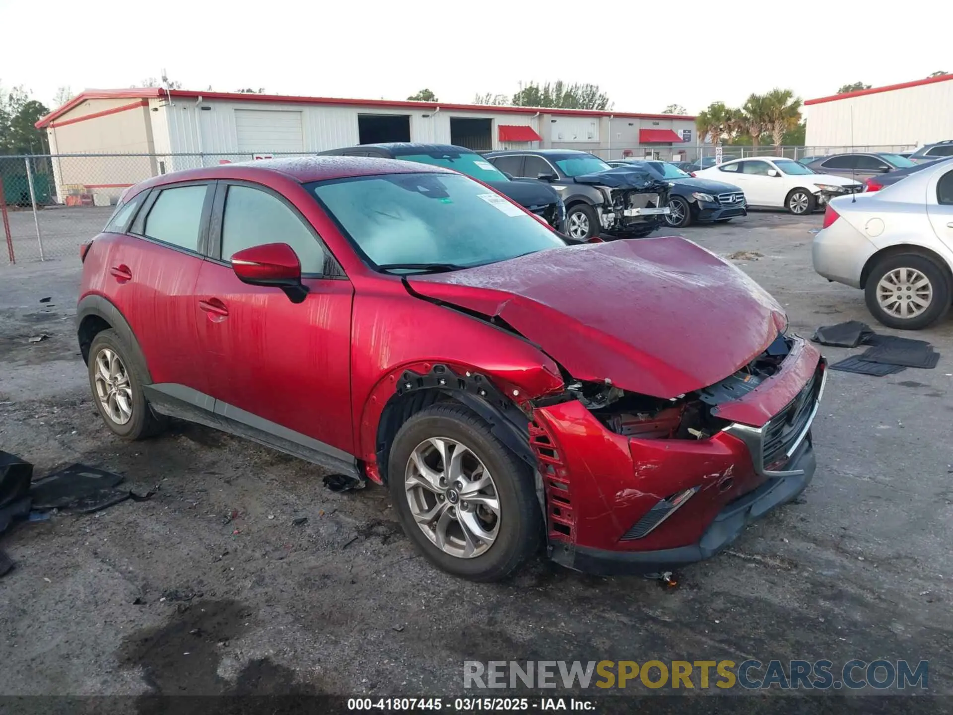 1 fotografías del automóvil dañado JM1DKDB78K0441908 MAZDA CX-3 2019