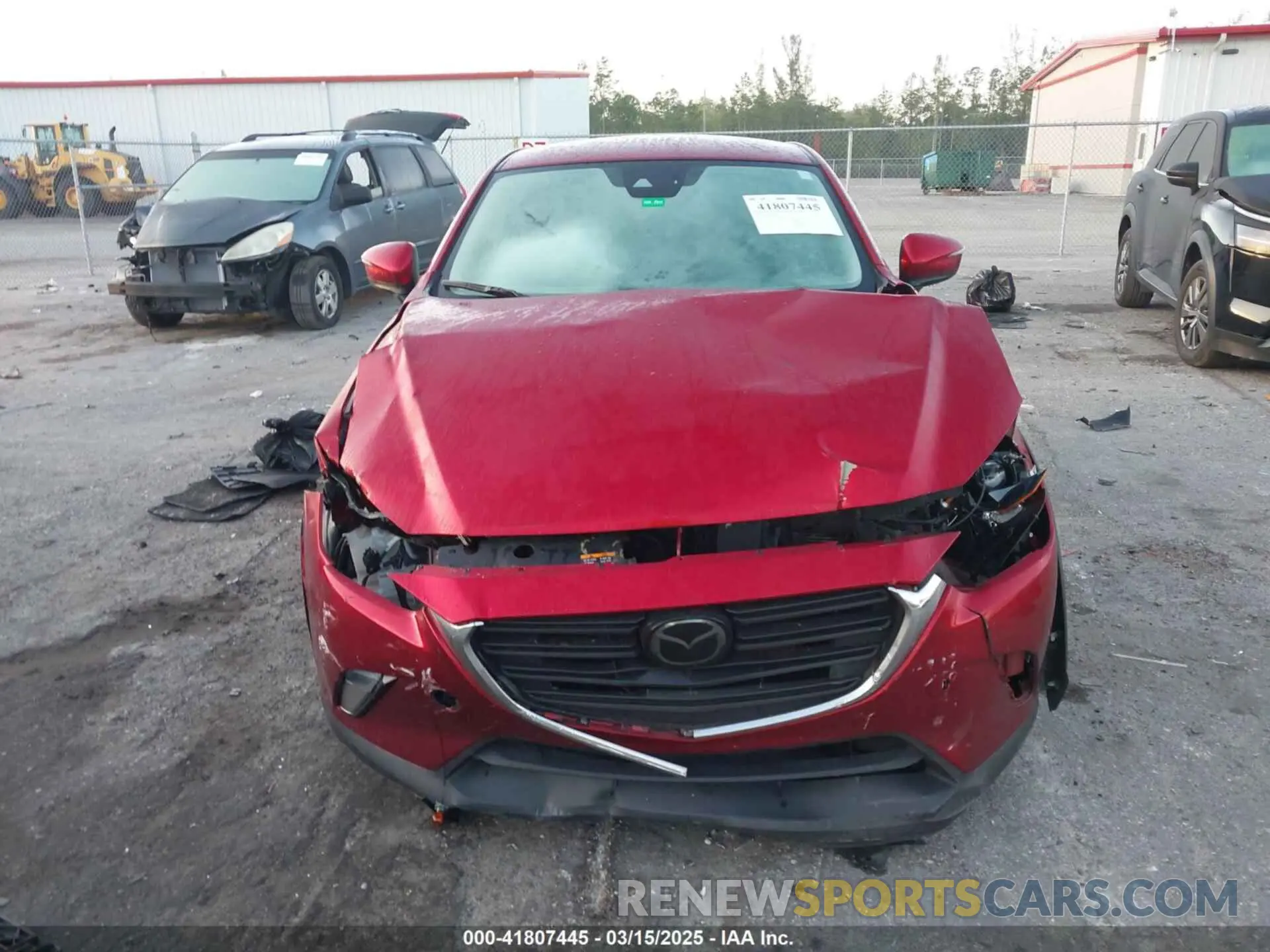 12 fotografías del automóvil dañado JM1DKDB78K0441908 MAZDA CX-3 2019