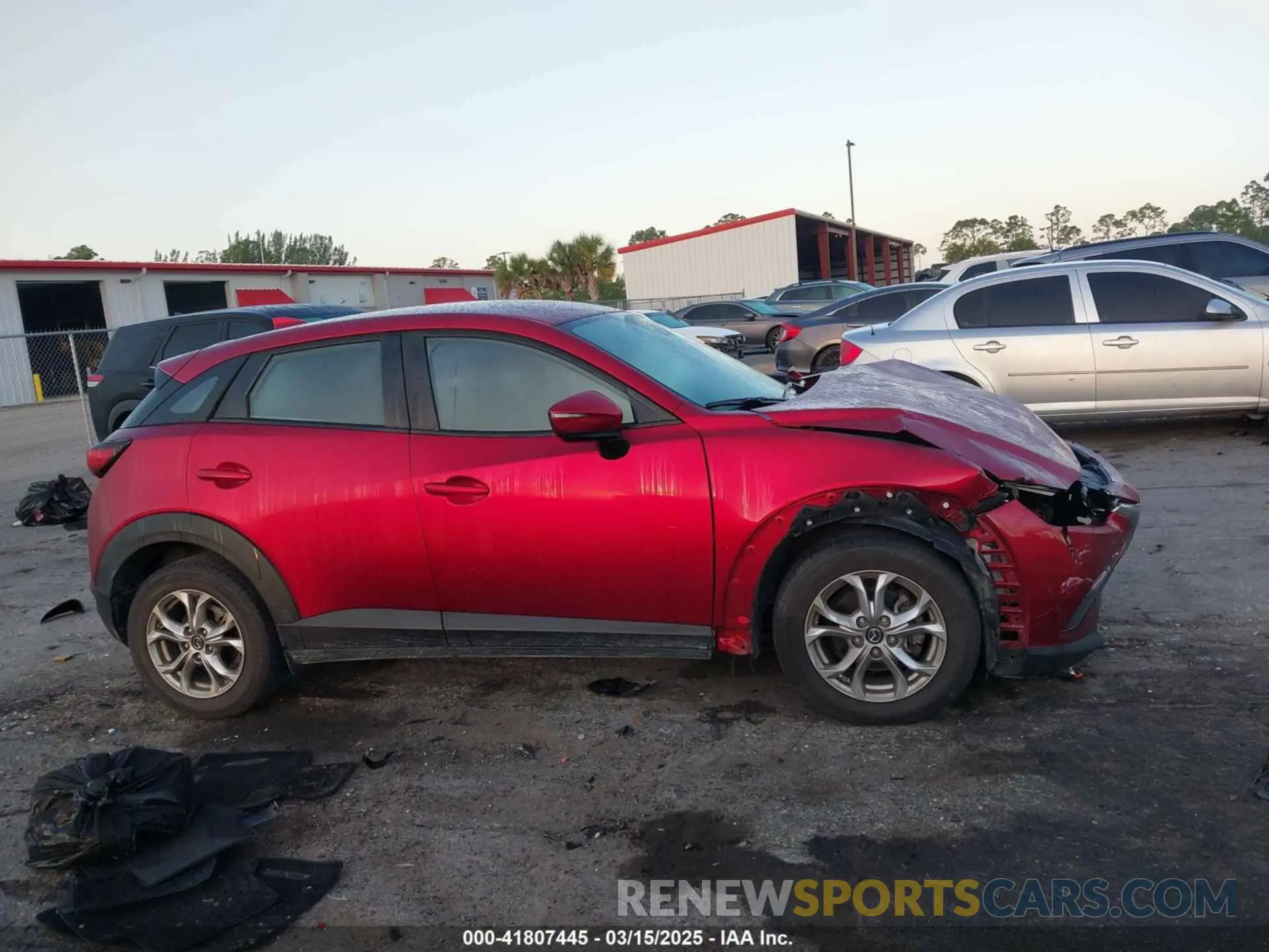 13 fotografías del automóvil dañado JM1DKDB78K0441908 MAZDA CX-3 2019