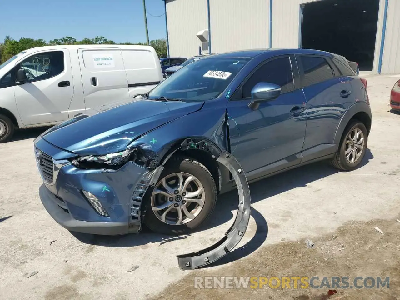 1 fotografías del automóvil dañado JM1DKDB79K0432117 MAZDA CX-3 2019