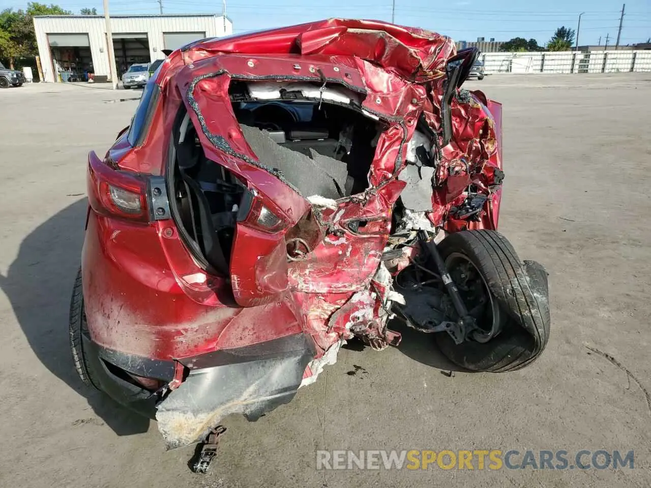 6 fotografías del automóvil dañado JM1DKDB79K1451664 MAZDA CX-3 2019