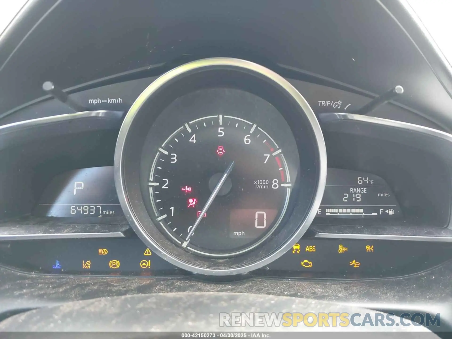 7 fotografías del automóvil dañado JM1DKDC70K1439014 MAZDA CX-3 2019