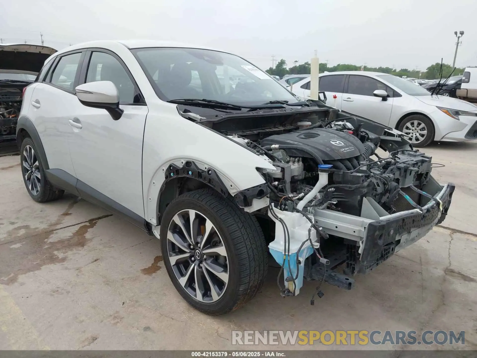 1 fotografías del automóvil dañado JM1DKDC71K1420987 MAZDA CX-3 2019