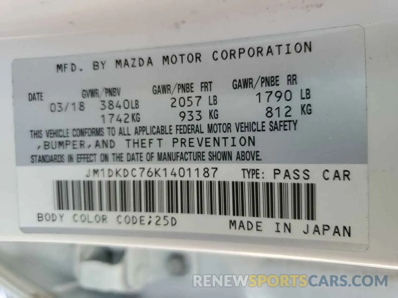 13 fotografías del automóvil dañado JM1DKDC76K1401187 MAZDA CX-3 2019
