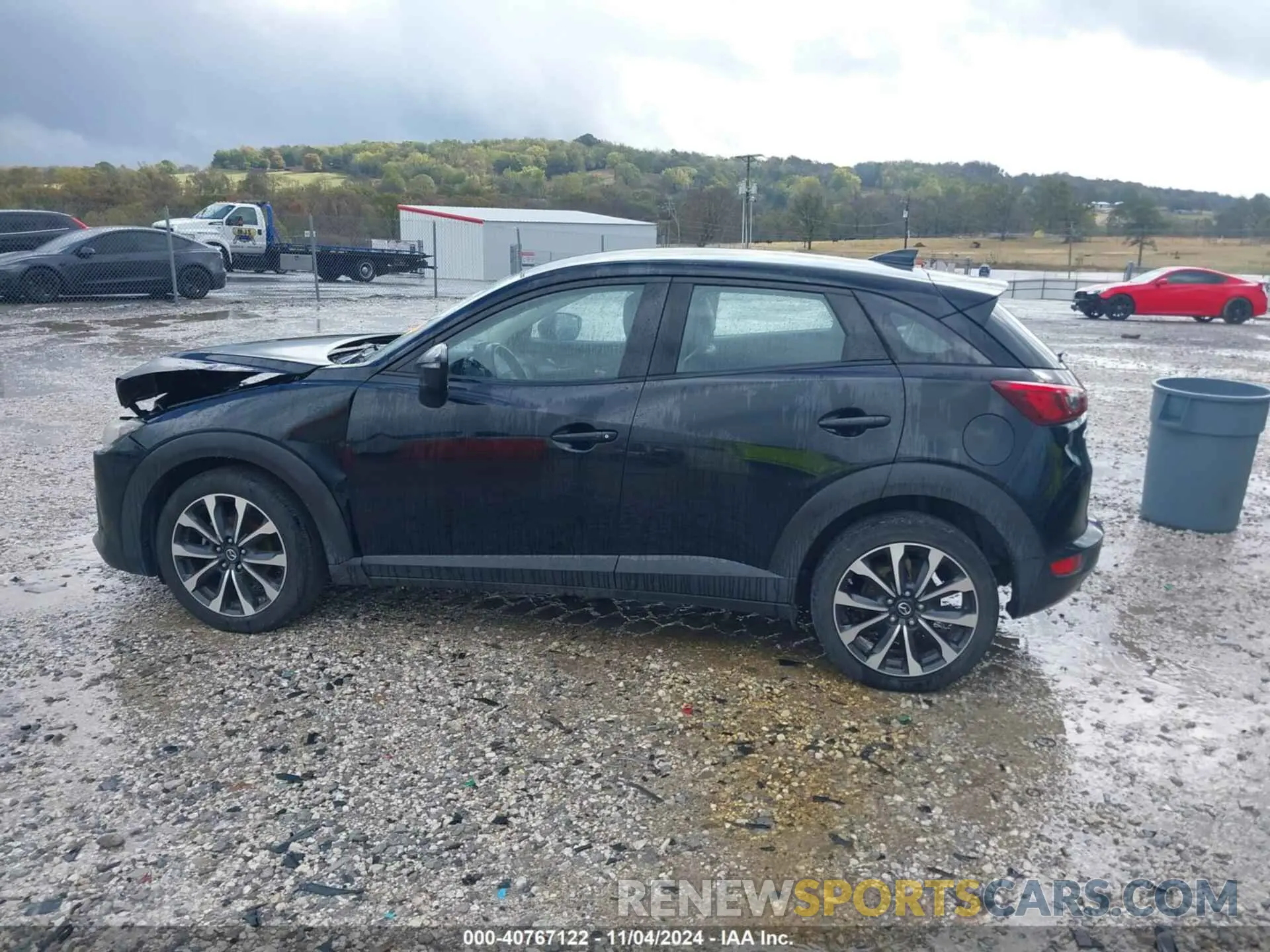 14 fotografías del automóvil dañado JM1DKDC76K1406860 MAZDA CX-3 2019