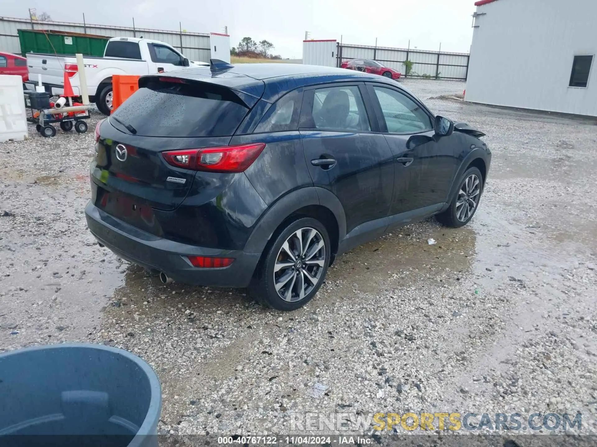 4 fotografías del automóvil dañado JM1DKDC76K1406860 MAZDA CX-3 2019