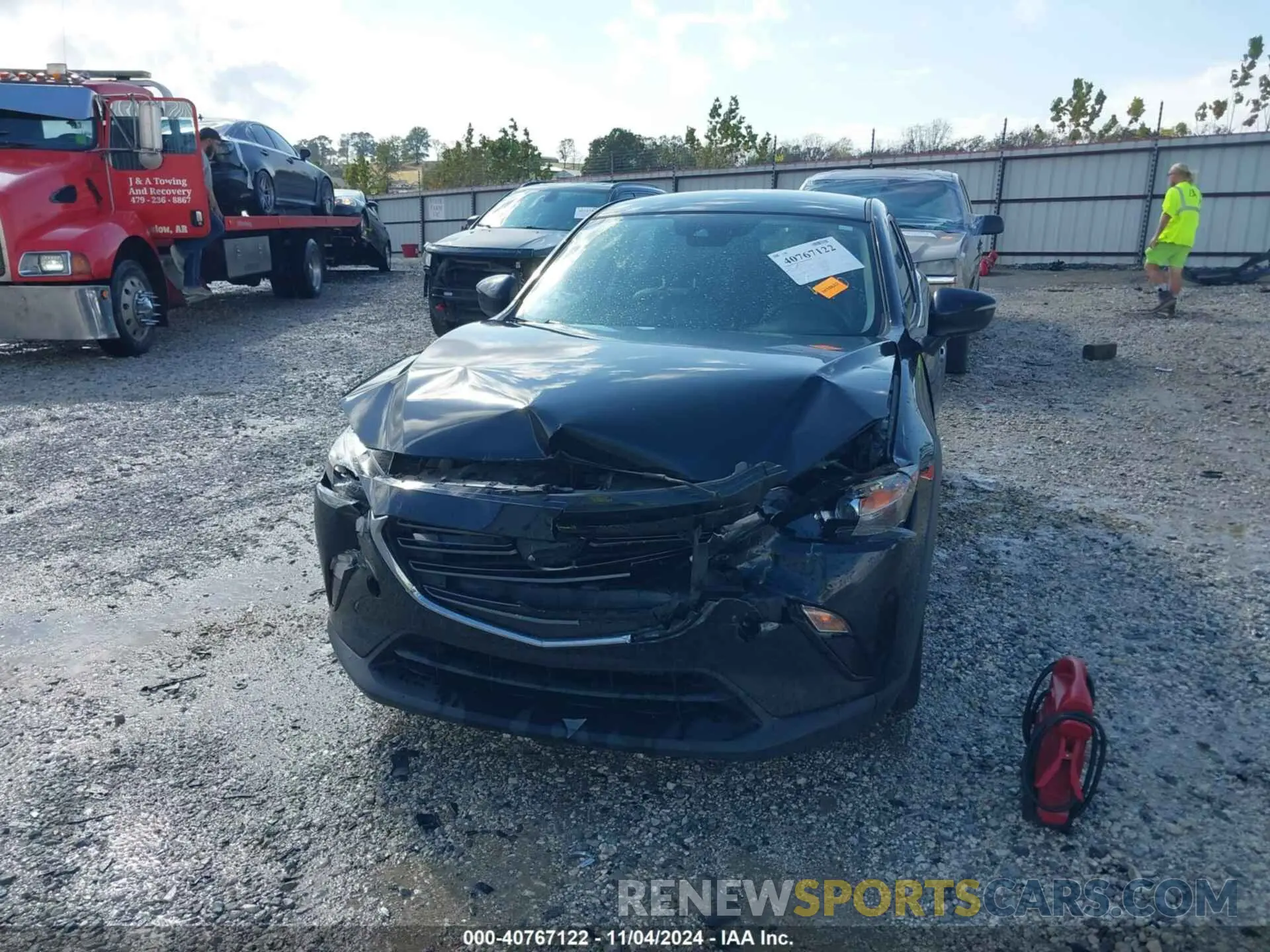 6 fotografías del automóvil dañado JM1DKDC76K1406860 MAZDA CX-3 2019