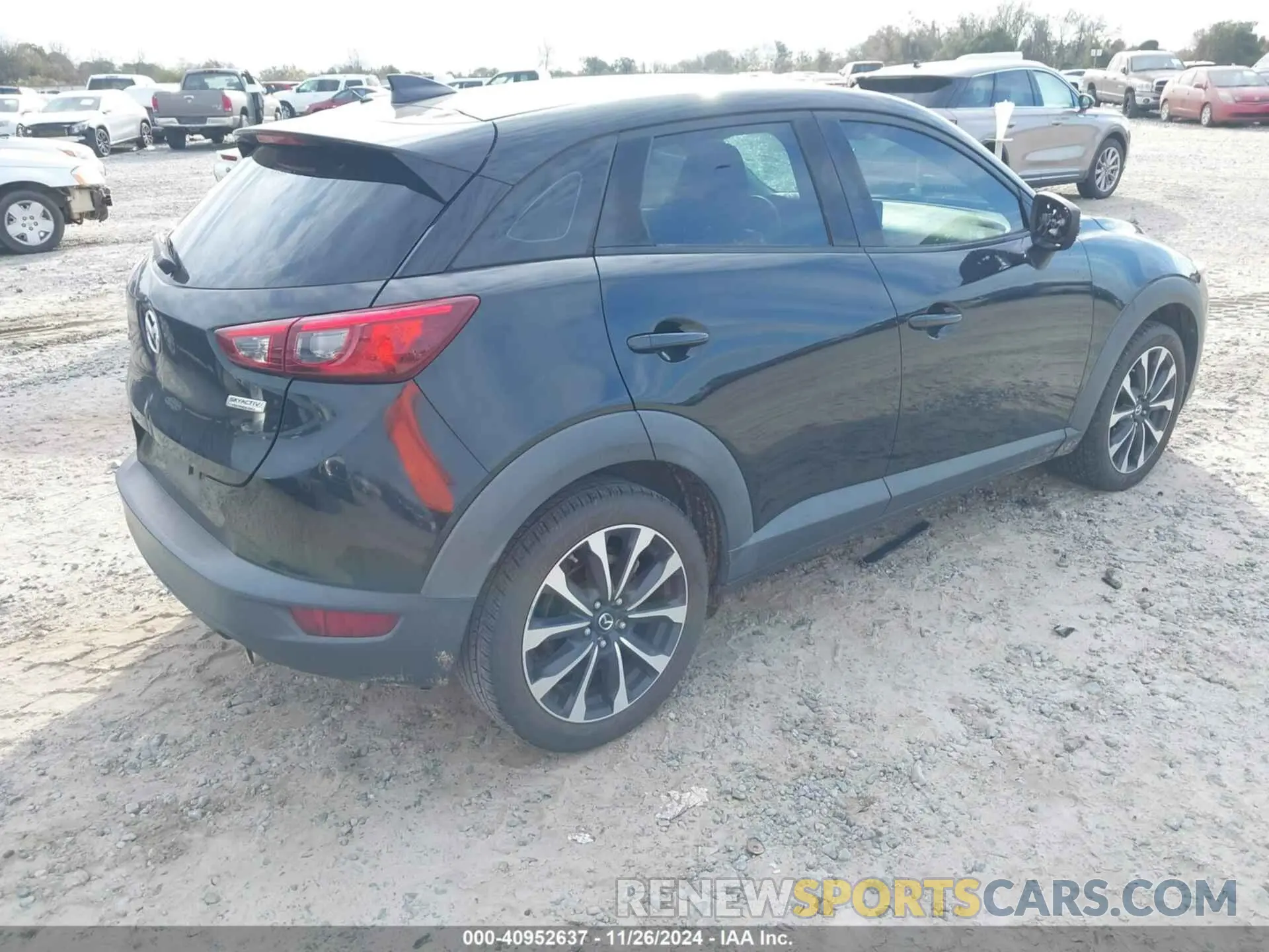 4 fotografías del automóvil dañado JM1DKDC76K1408141 MAZDA CX-3 2019