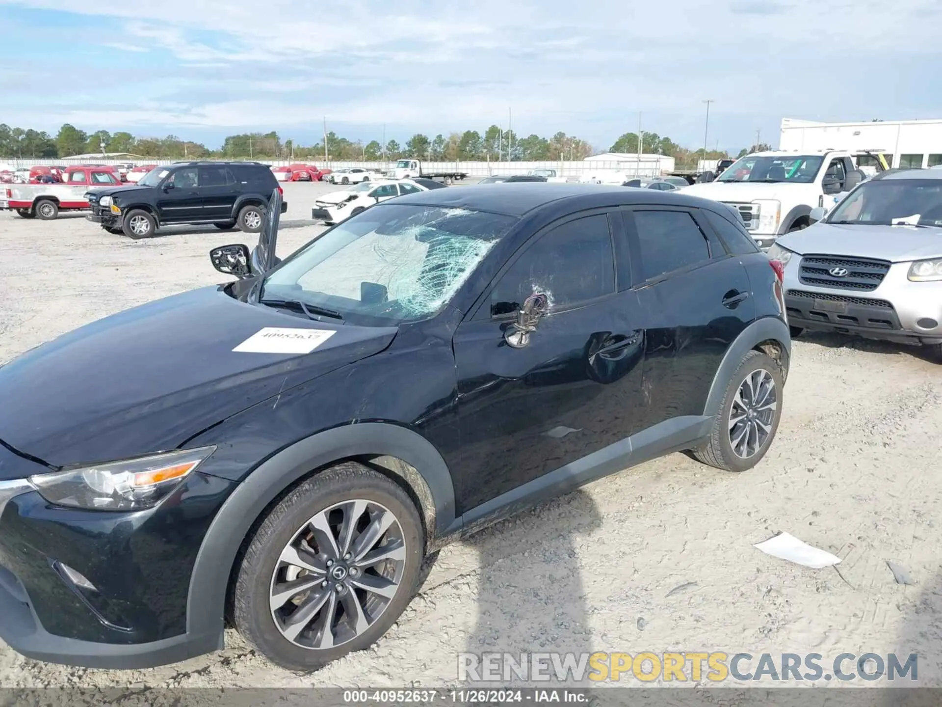 6 fotografías del automóvil dañado JM1DKDC76K1408141 MAZDA CX-3 2019