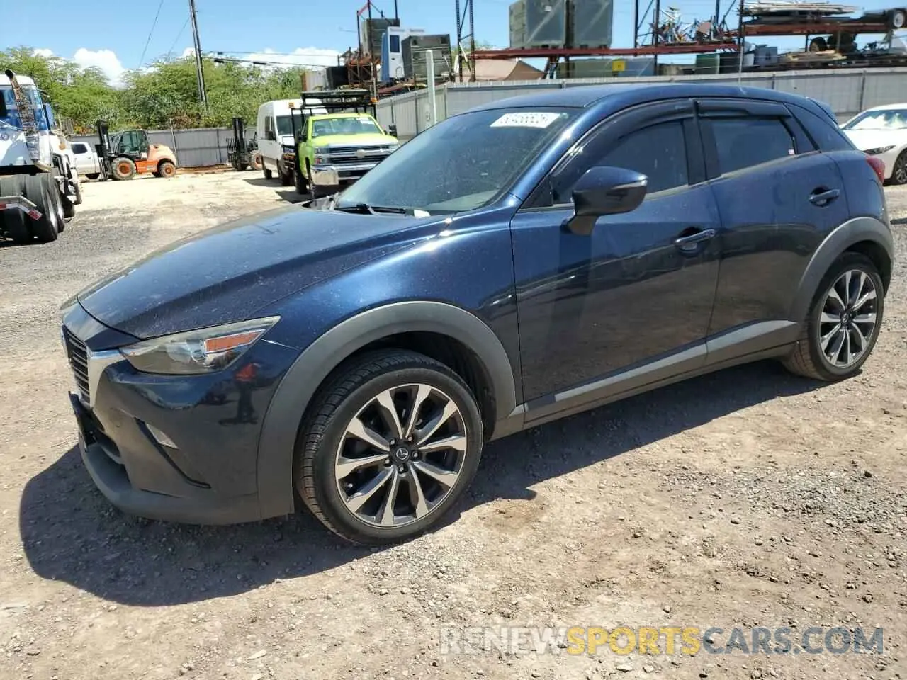 1 fotografías del automóvil dañado JM1DKDC77K0403035 MAZDA CX-3 2019