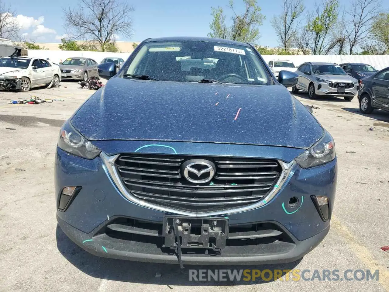 5 fotografías del automóvil dañado JM1DKDC79K0403635 MAZDA CX-3 2019