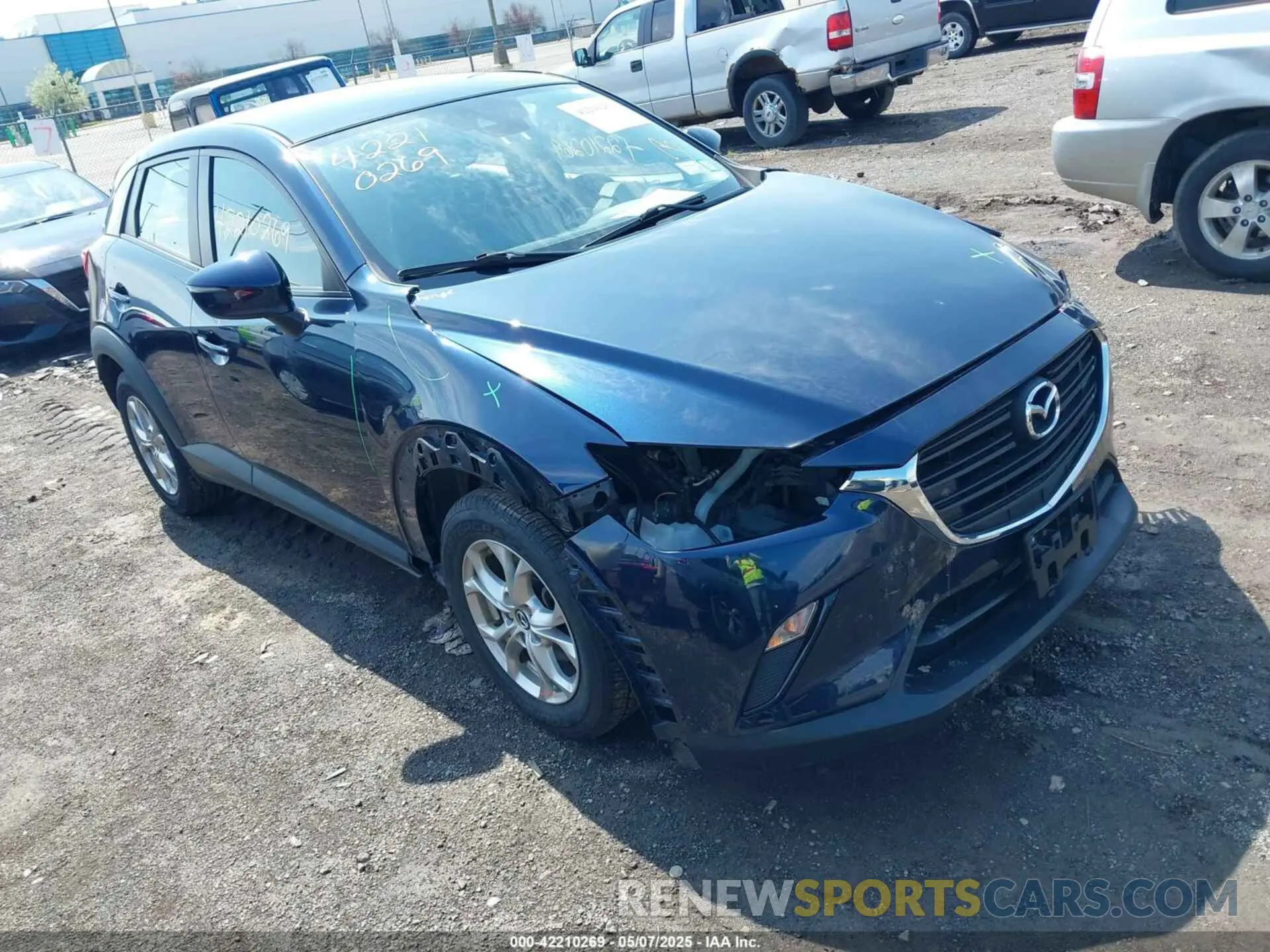 1 fotografías del automóvil dañado JM1DKFB71K0445584 MAZDA CX-3 2019