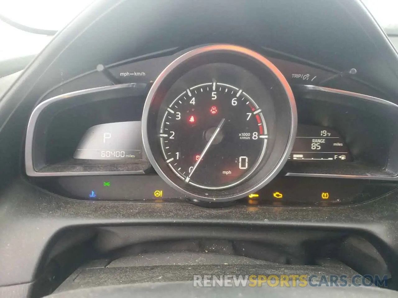 9 fotografías del automóvil dañado JM1DKFB71K1450746 MAZDA CX-3 2019