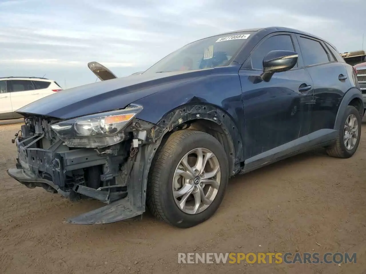 1 fotografías del automóvil dañado JM1DKFB71K1454599 MAZDA CX-3 2019