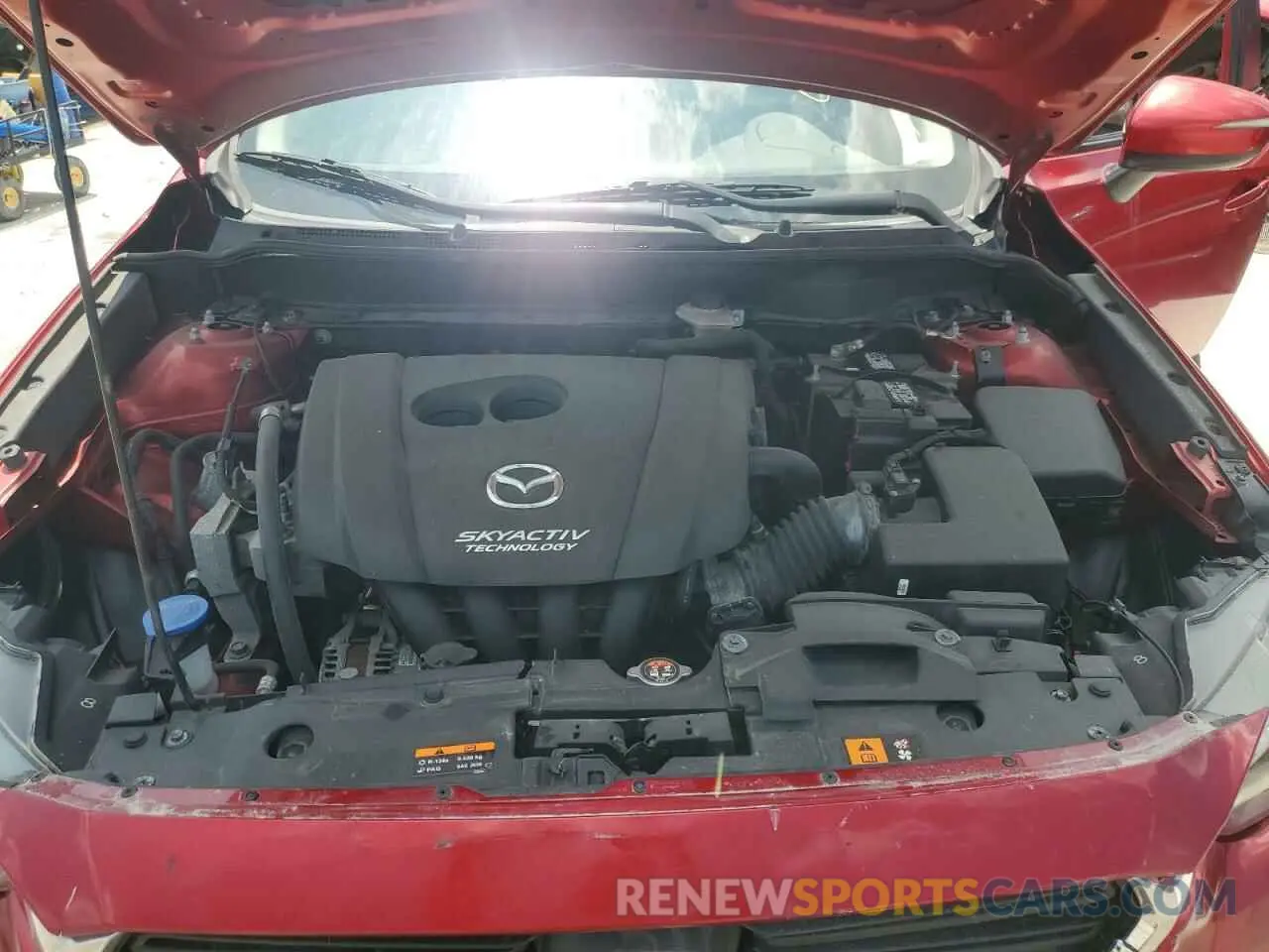 12 fotografías del automóvil dañado JM1DKFB72K1453767 MAZDA CX-3 2019