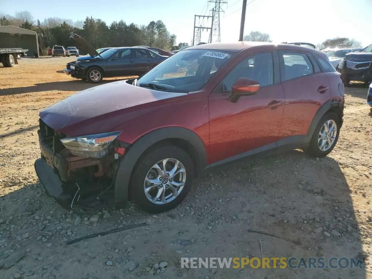 1 fotografías del automóvil dañado JM1DKFB73K0411887 MAZDA CX-3 2019