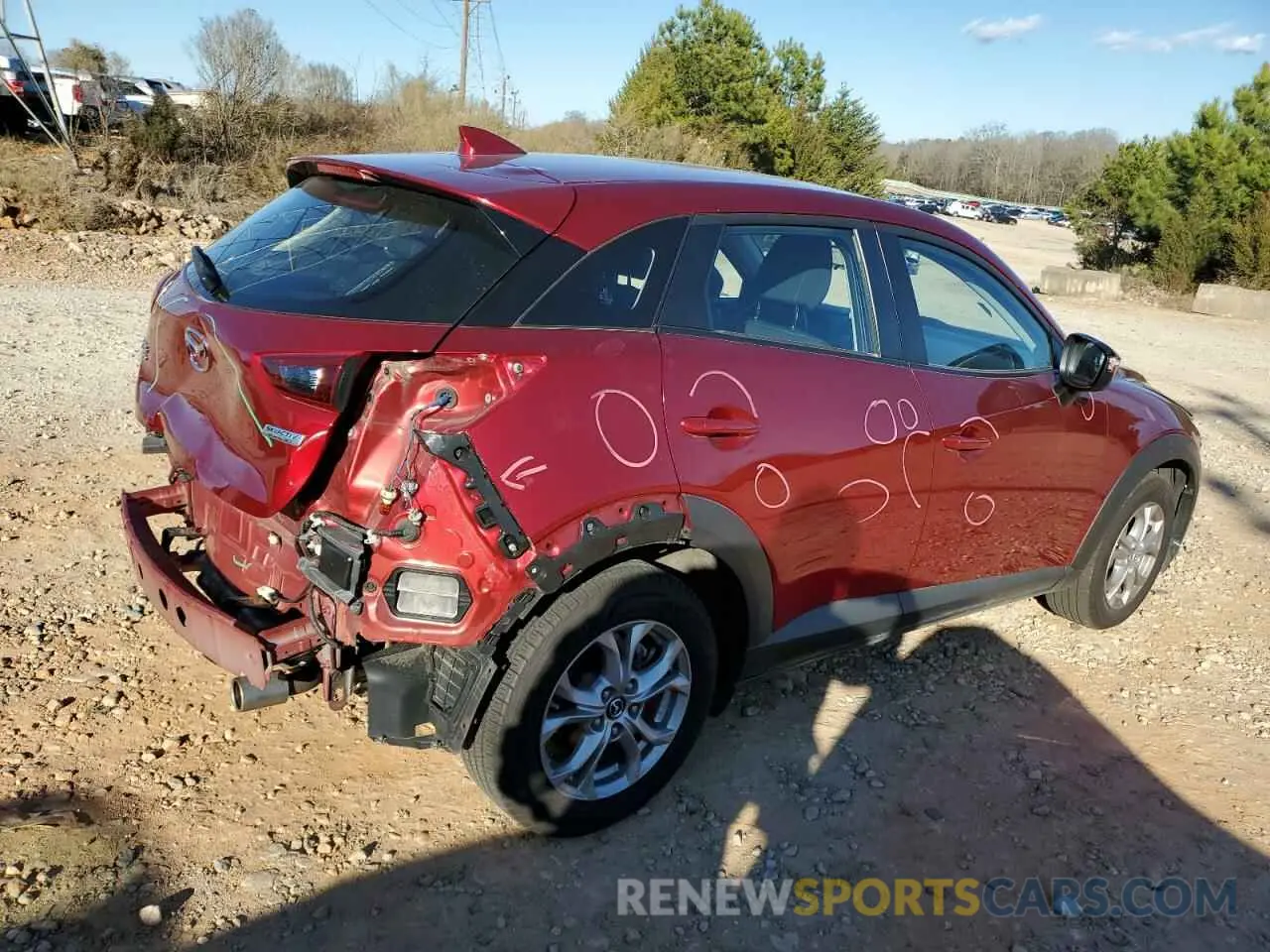 3 fotografías del automóvil dañado JM1DKFB73K0411887 MAZDA CX-3 2019