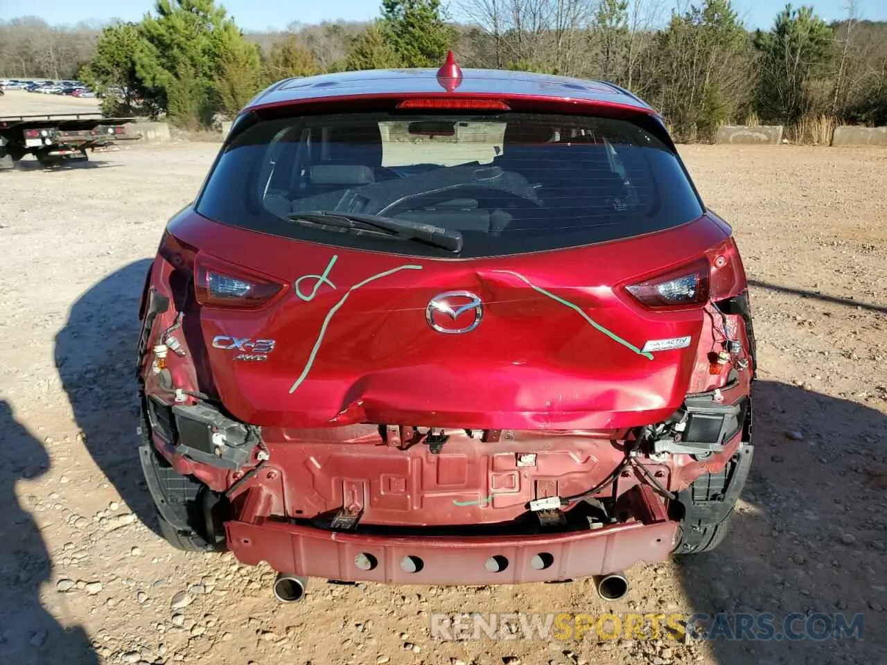 6 fotografías del automóvil dañado JM1DKFB73K0411887 MAZDA CX-3 2019