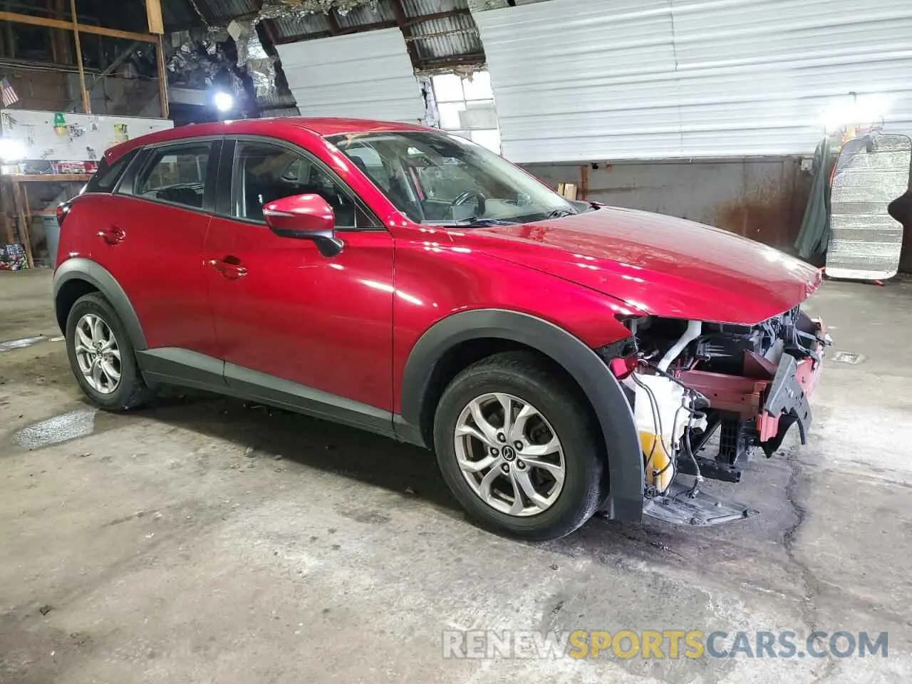 4 fotografías del automóvil dañado JM1DKFB74K0440556 MAZDA CX-3 2019