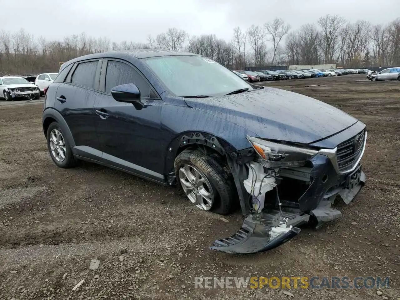 4 fotografías del automóvil dañado JM1DKFB75K0416251 MAZDA CX-3 2019