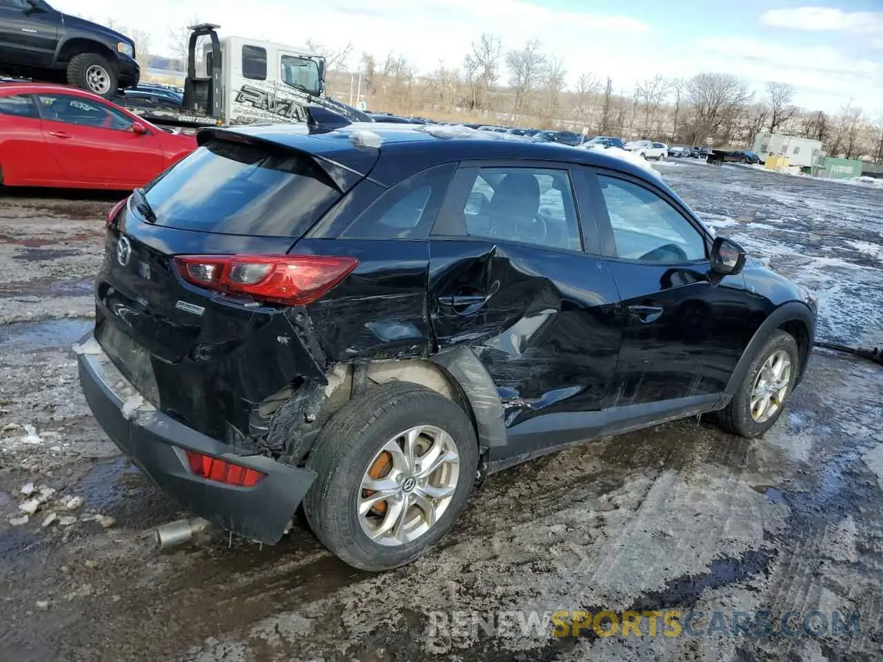 3 fotografías del automóvil dañado JM1DKFB75K1451219 MAZDA CX-3 2019