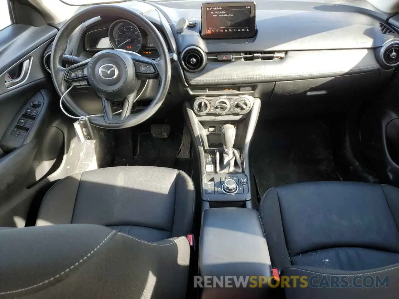8 fotografías del automóvil dañado JM1DKFB75K1451219 MAZDA CX-3 2019