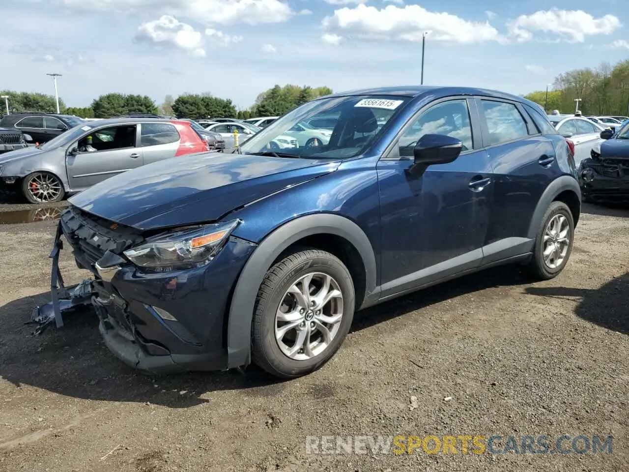 1 fotografías del automóvil dañado JM1DKFB78K0420620 MAZDA CX-3 2019