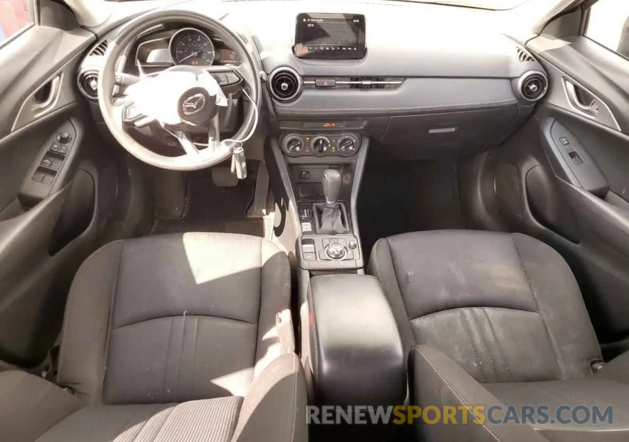8 fotografías del automóvil dañado JM1DKFB78K0420620 MAZDA CX-3 2019