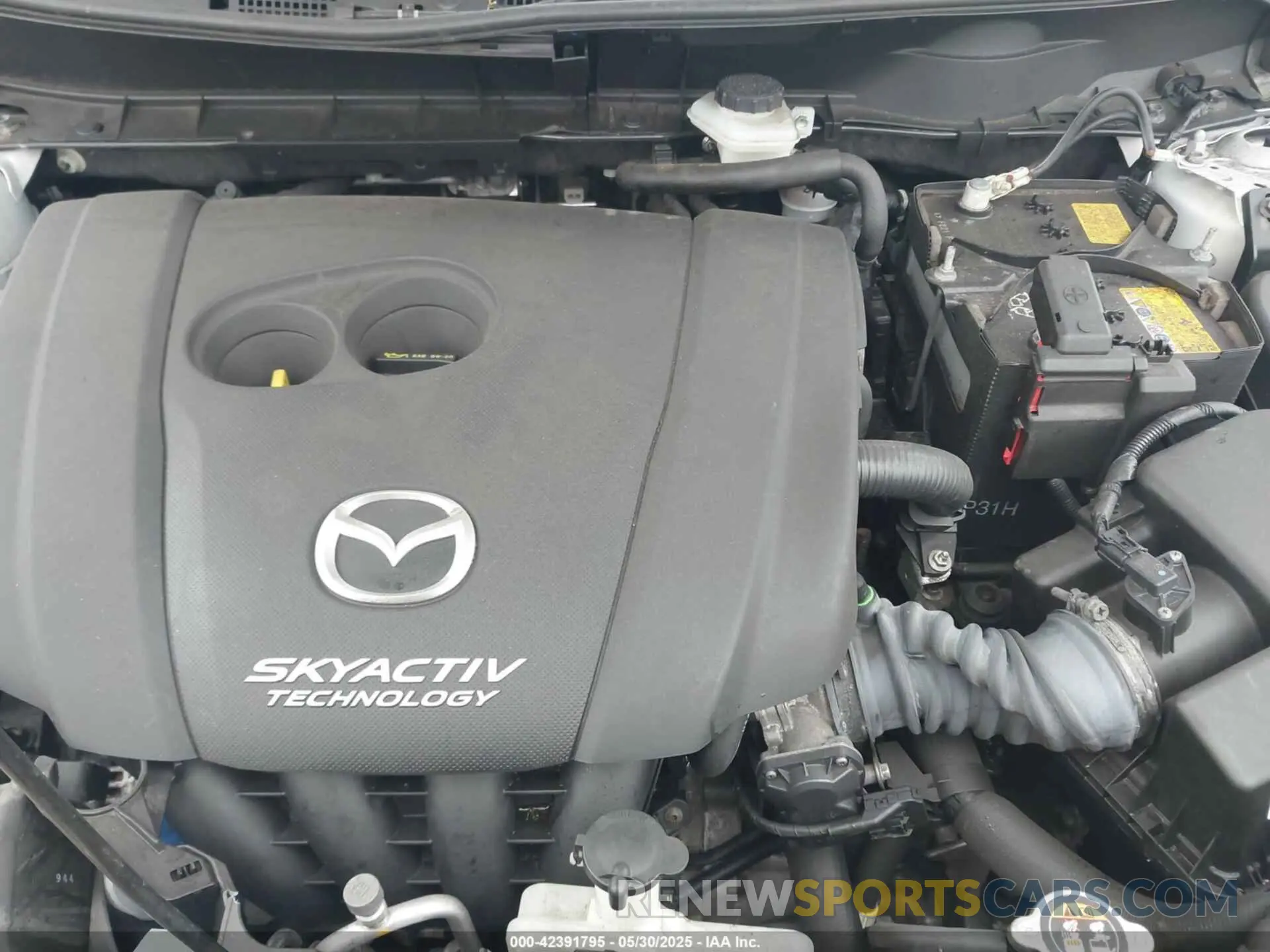 10 fotografías del automóvil dañado JM1DKFB79K0443792 MAZDA CX-3 2019