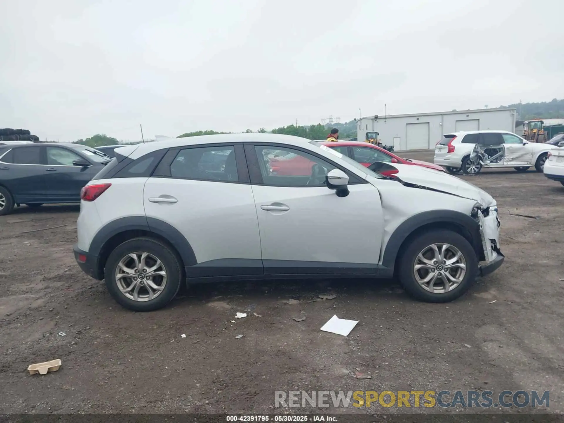 12 fotografías del automóvil dañado JM1DKFB79K0443792 MAZDA CX-3 2019