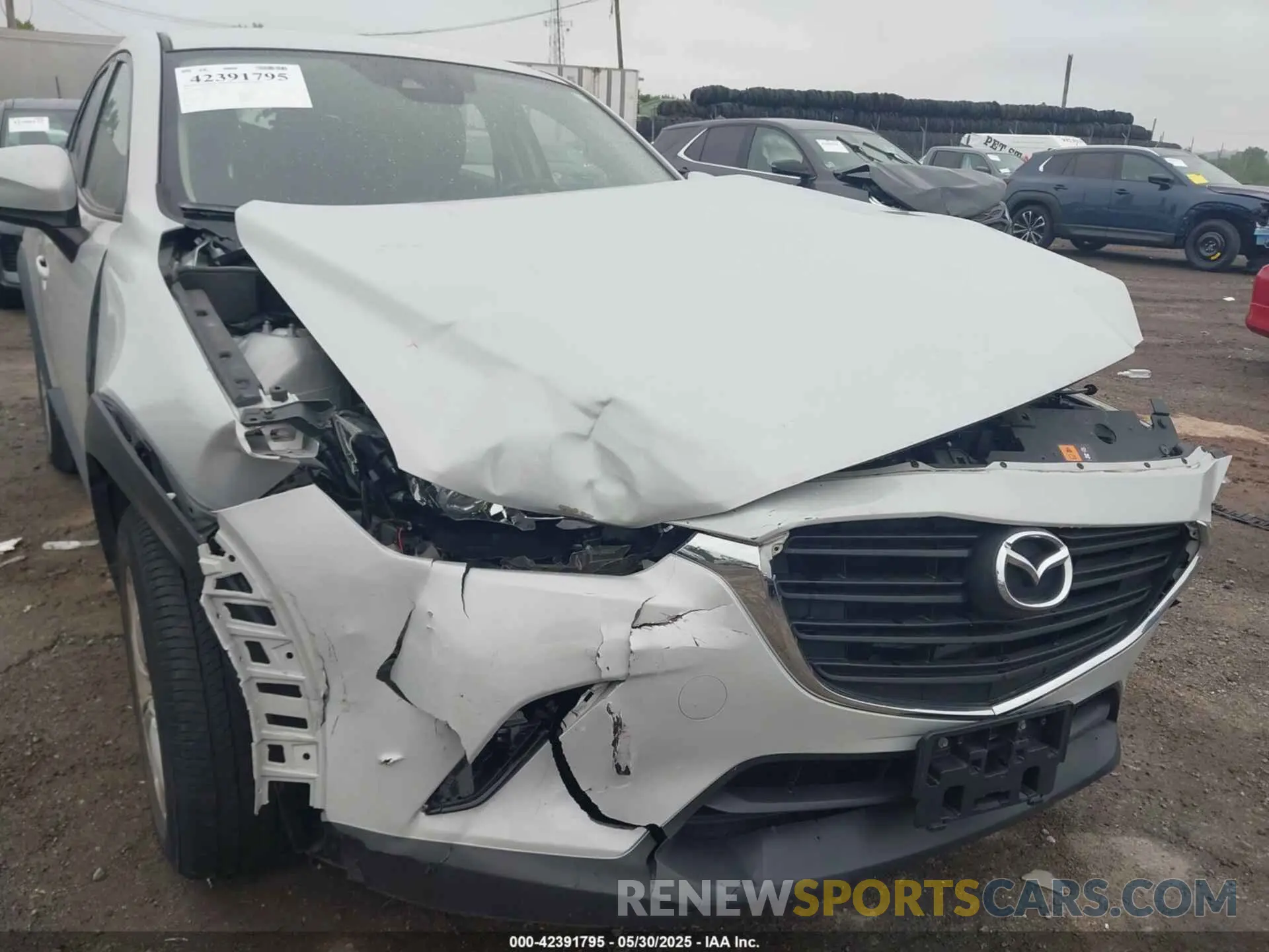 6 fotografías del automóvil dañado JM1DKFB79K0443792 MAZDA CX-3 2019