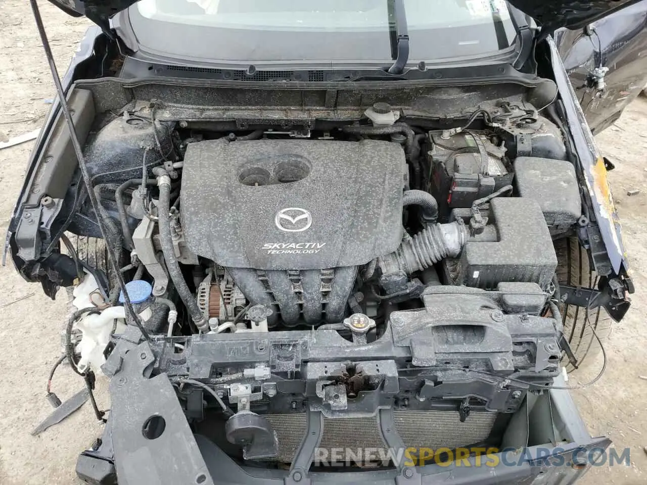 12 fotografías del automóvil dañado JM1DKFB79K1421253 MAZDA CX-3 2019