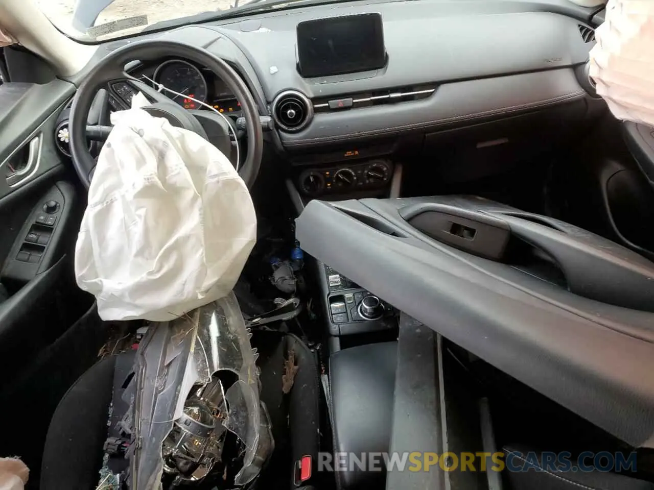 8 fotografías del automóvil dañado JM1DKFB79K1421253 MAZDA CX-3 2019