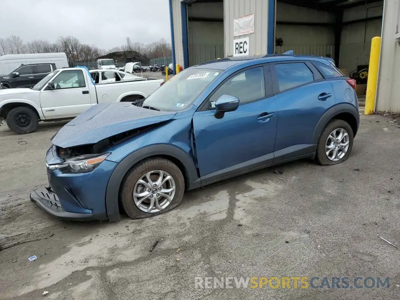 1 fotografías del automóvil dañado JM1DKFB7XK0454736 MAZDA CX-3 2019