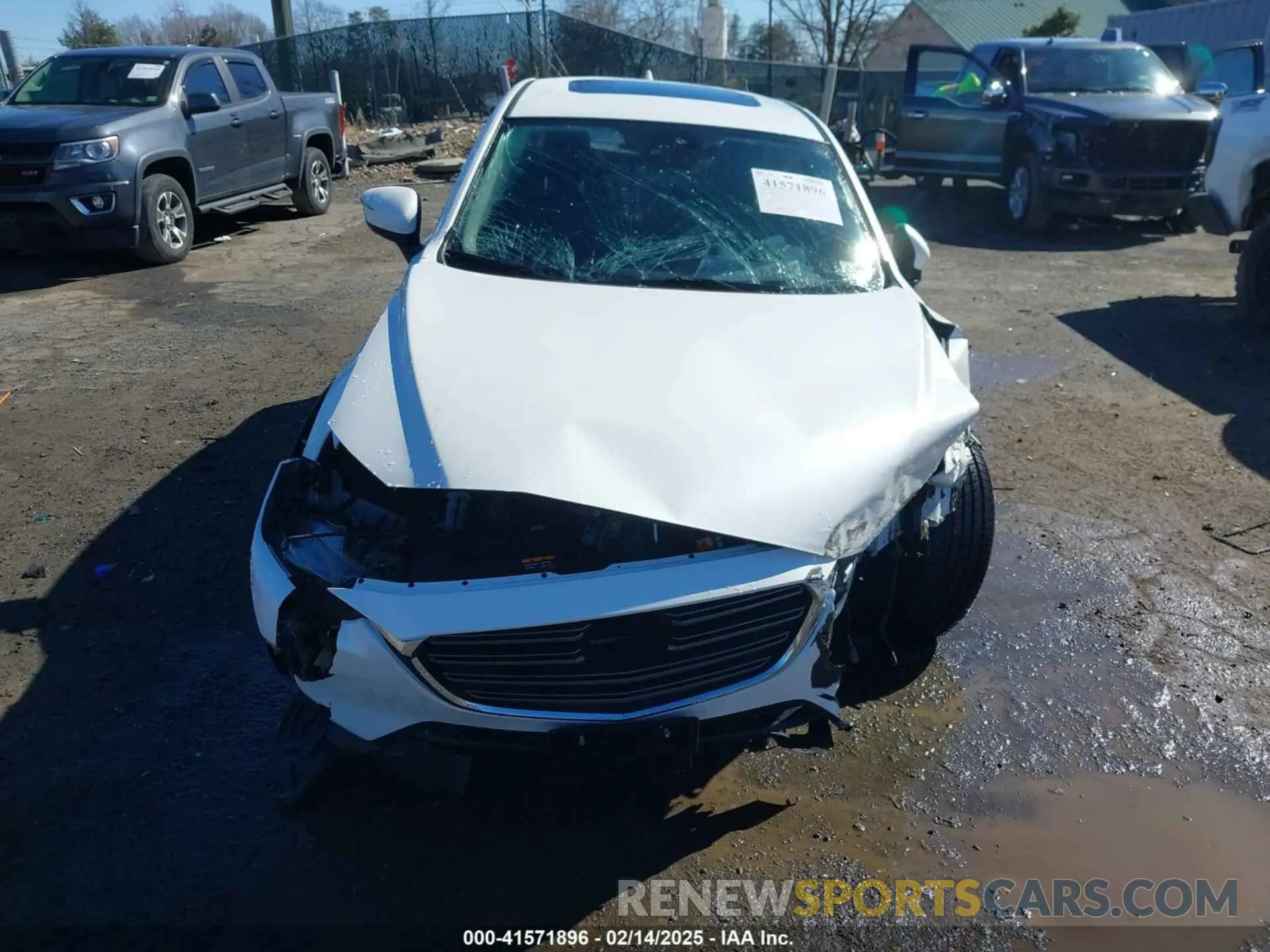 6 fotografías del automóvil dañado JM1DKFC70K0428242 MAZDA CX-3 2019