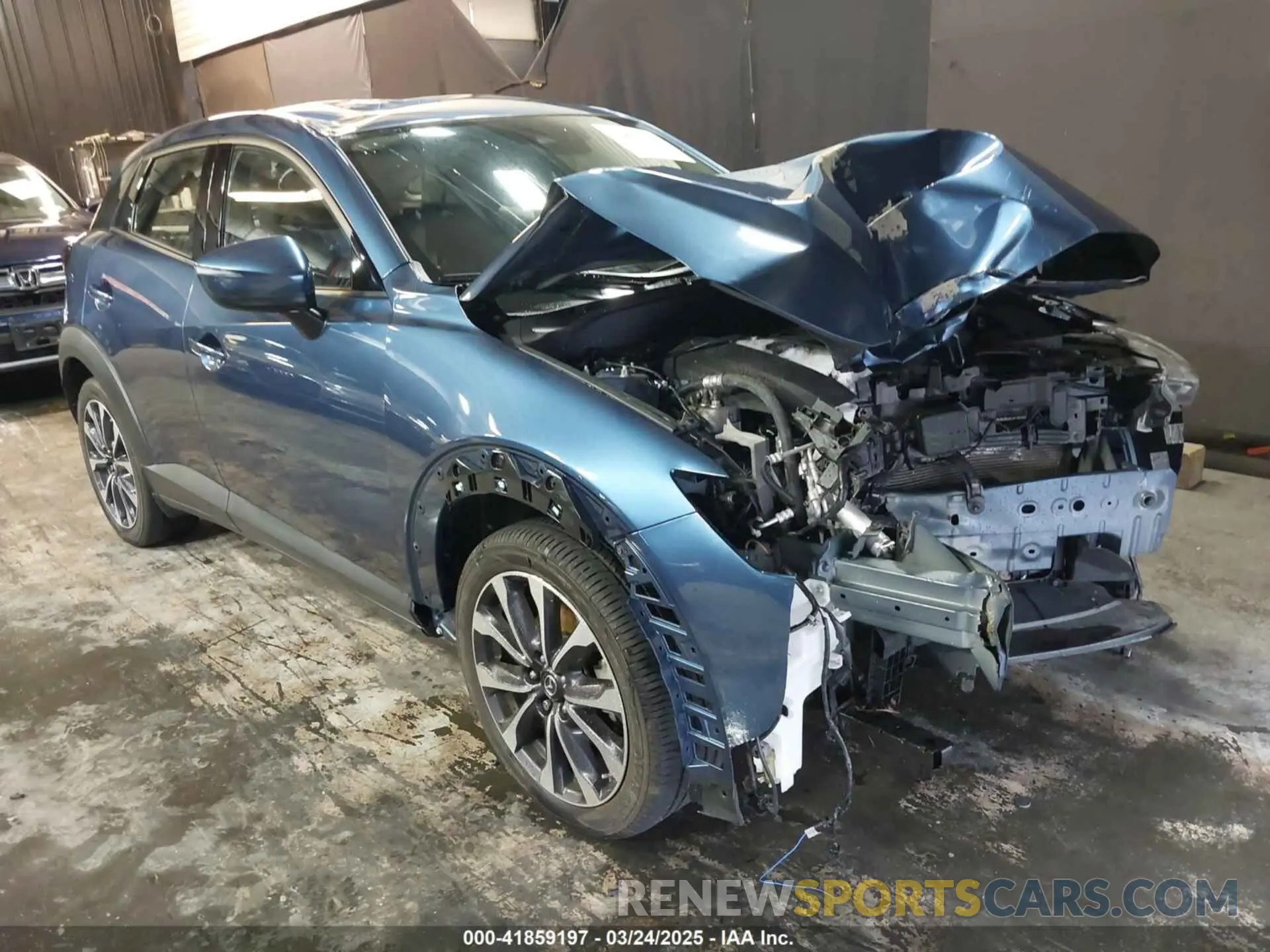 1 fotografías del automóvil dañado JM1DKFC71K1419978 MAZDA CX-3 2019