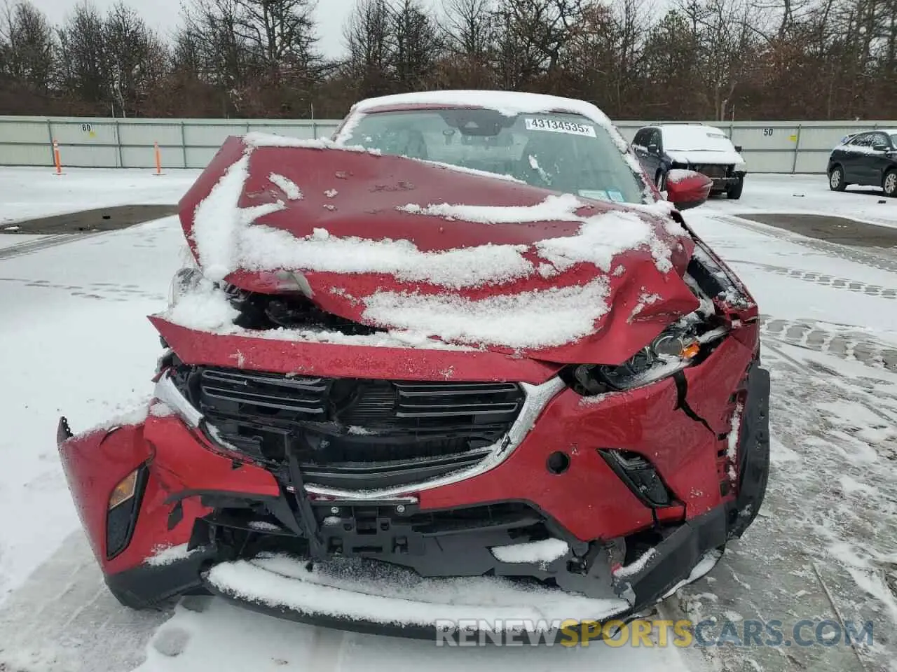 5 fotografías del automóvil dañado JM1DKFC74K0439146 MAZDA CX-3 2019