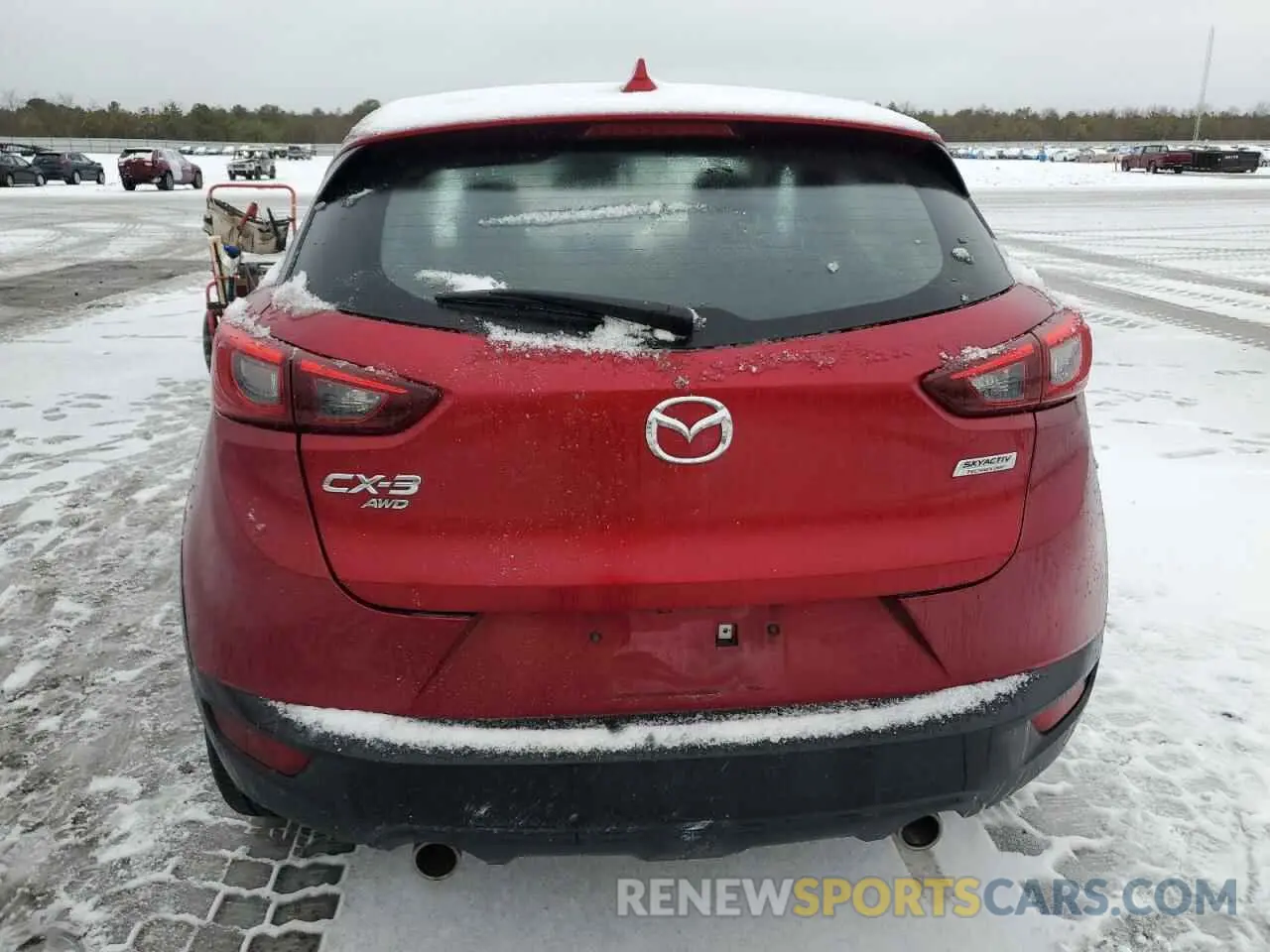 6 fotografías del automóvil dañado JM1DKFC74K0439146 MAZDA CX-3 2019