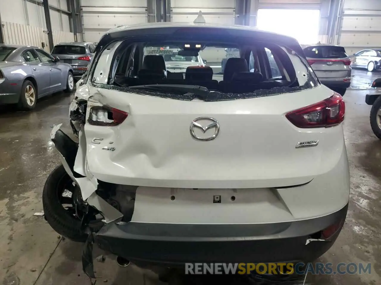 6 fotografías del automóvil dañado JM1DKFC74K0453693 MAZDA CX-3 2019