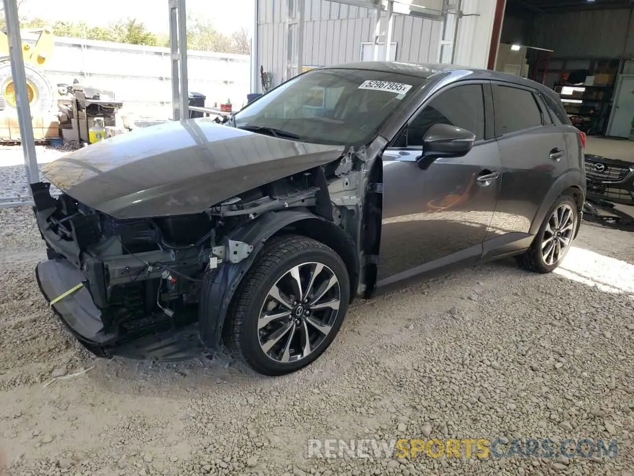 1 fotografías del automóvil dañado JM1DKFC75K1439294 MAZDA CX-3 2019