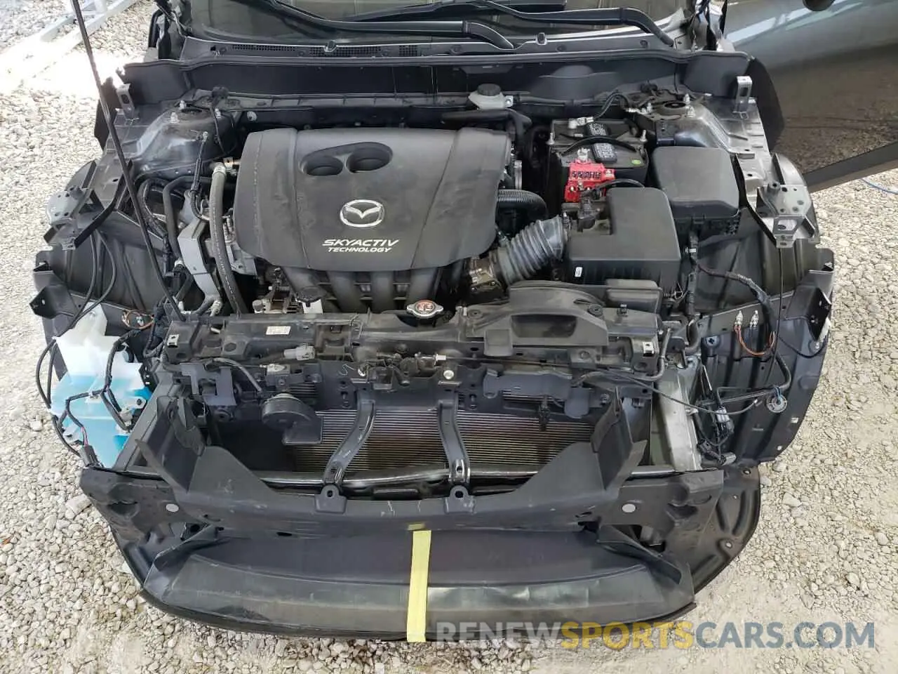 12 fotografías del automóvil dañado JM1DKFC75K1439294 MAZDA CX-3 2019