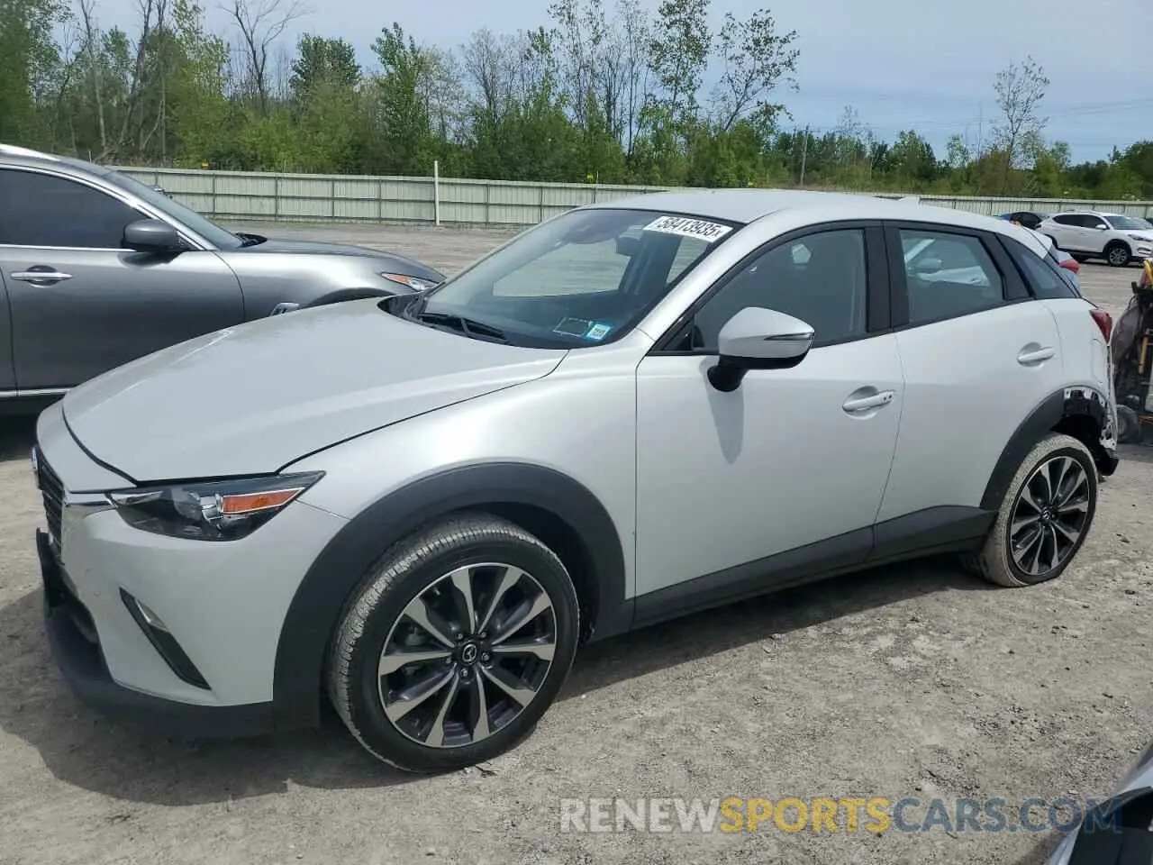 1 fotografías del automóvil dañado JM1DKFC76K1451342 MAZDA CX-3 2019