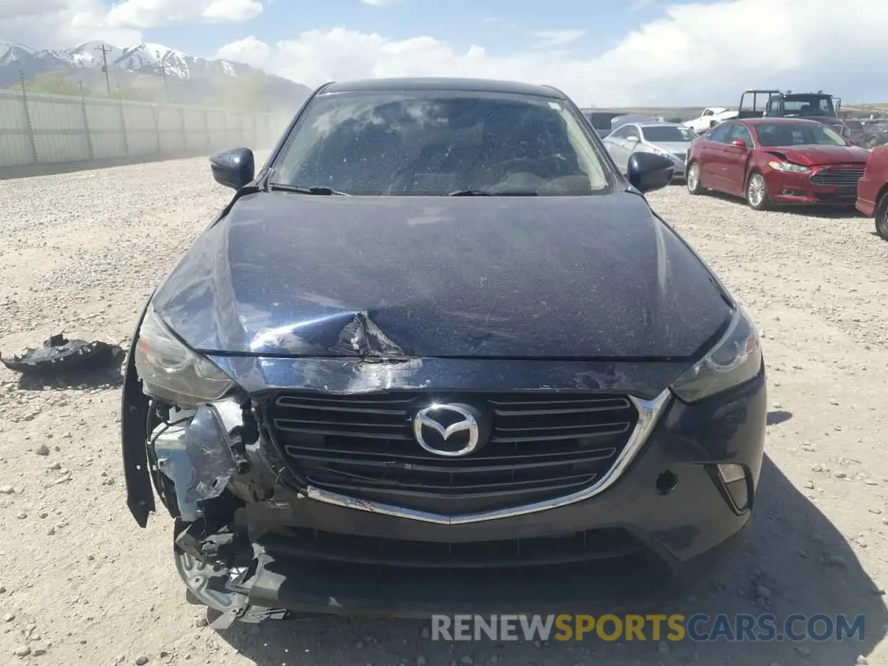 5 fotografías del automóvil dañado JM1DKFC77K0449587 MAZDA CX-3 2019