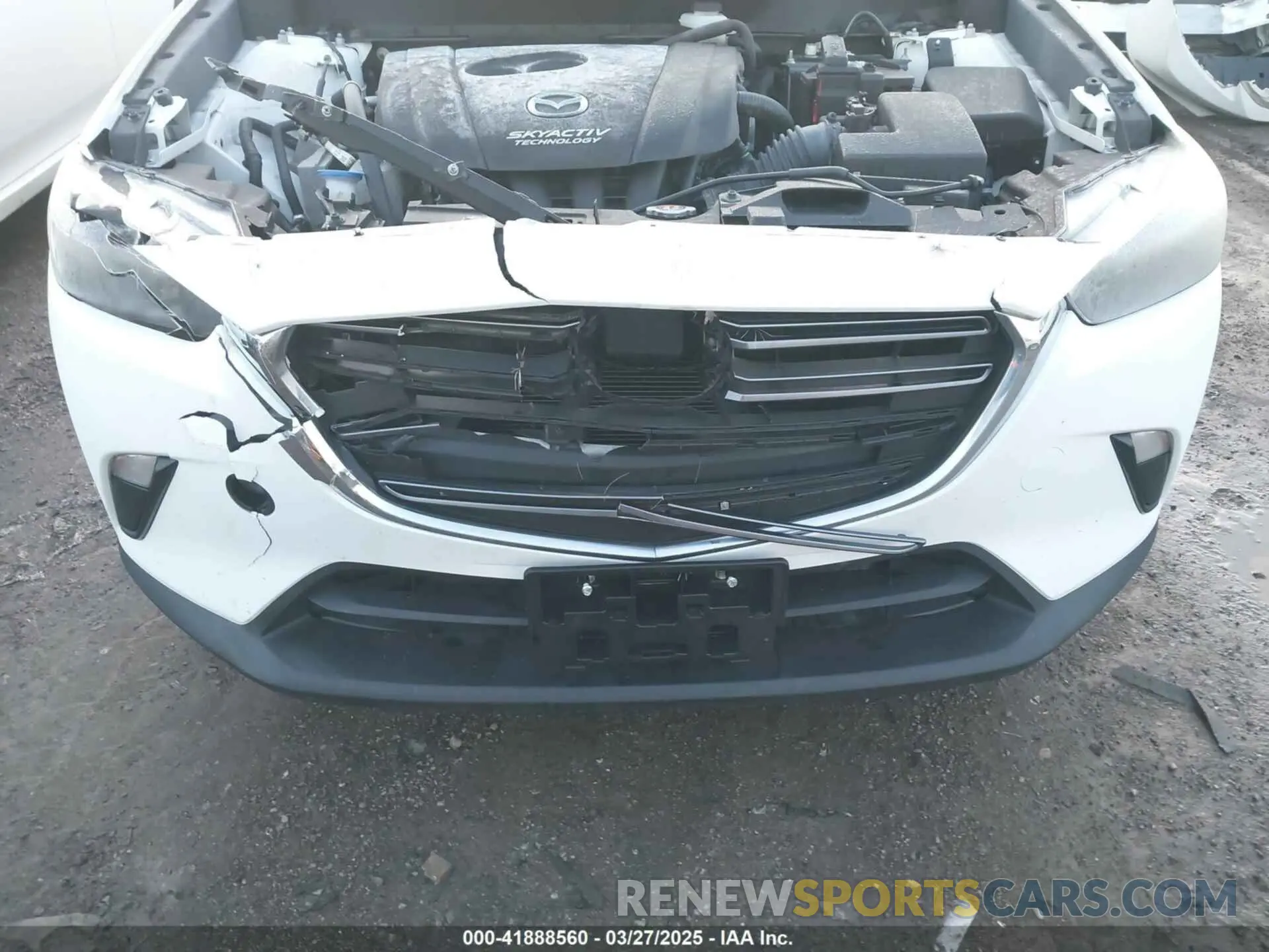 6 fotografías del automóvil dañado JM1DKFC79K0428319 MAZDA CX-3 2019